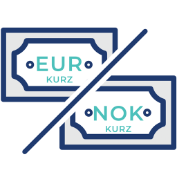 EUR-NOK-menovy-par