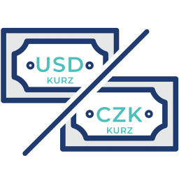 Americký dolár a česká koruna