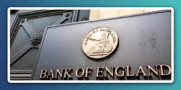 Bank of England oznamuje revíziu politiky úrokových sadzieb